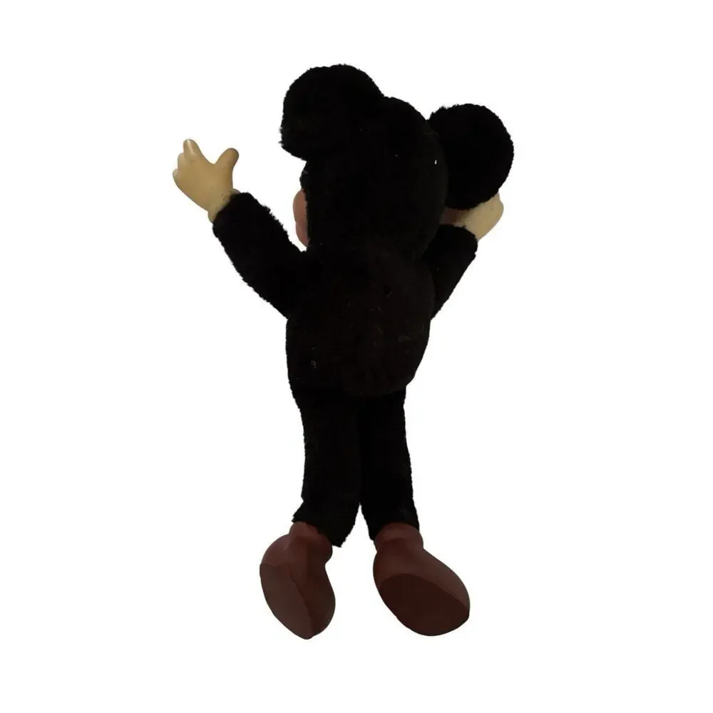 Mickey Mouse Plush Doll Rubber Face Applause 8” Vintage